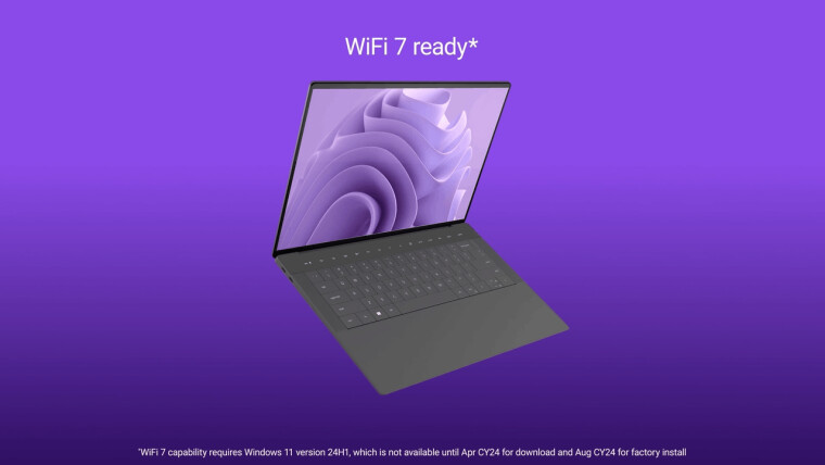 Ноутбук Dell XPS с поддержкой Wi-Fi 7