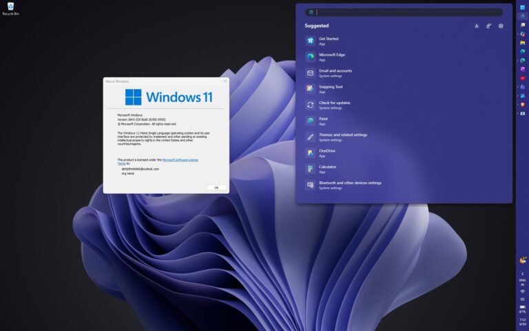 Установлена Windows 11 26H2