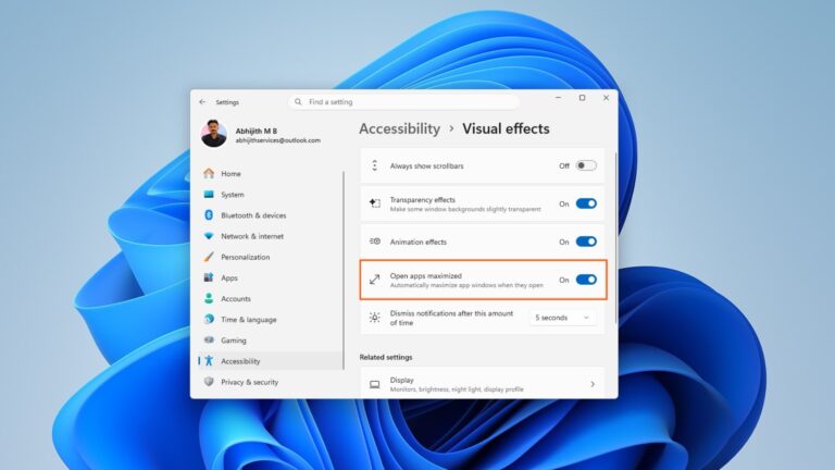 В экспериментальной сборке Windows 11 Insider появилась новая функция «Максимально открытые приложения» для расширения возможностей специальных возможностей.
