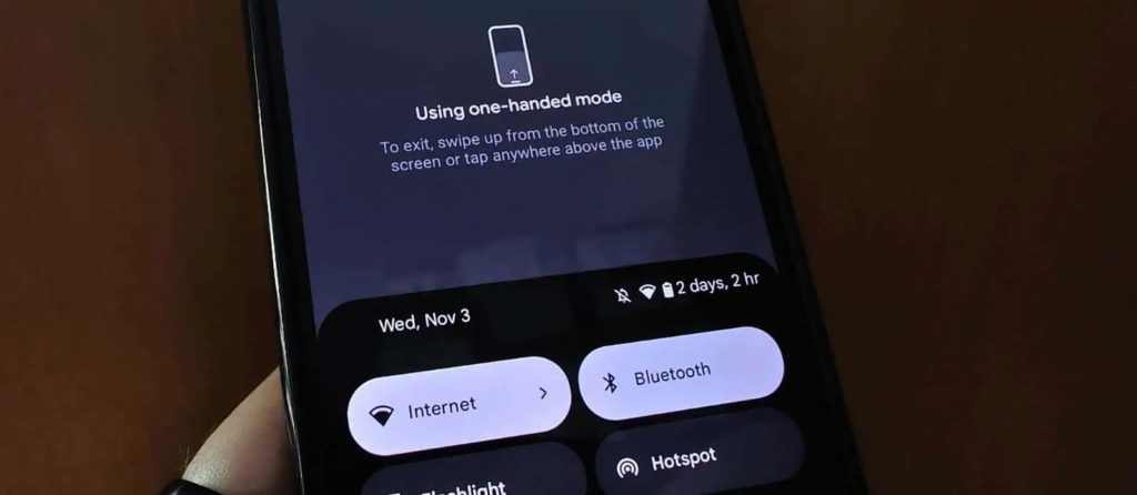 Как использовать одноручный режим в Android 12