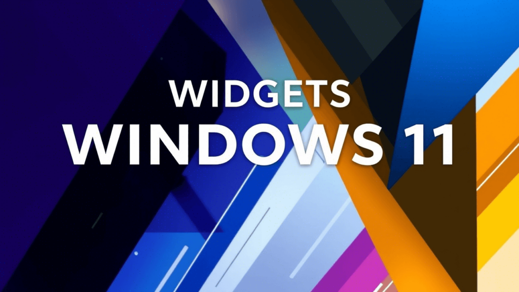 Настройка виджетов Windows 11