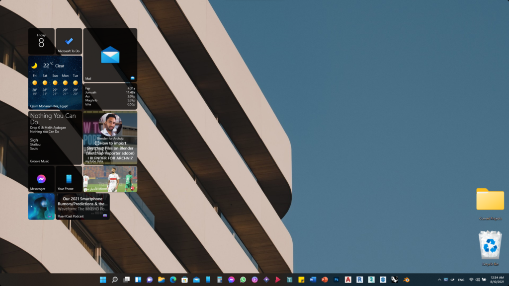 Живые плитки в Windows 11 с Live Tiles Anywhere