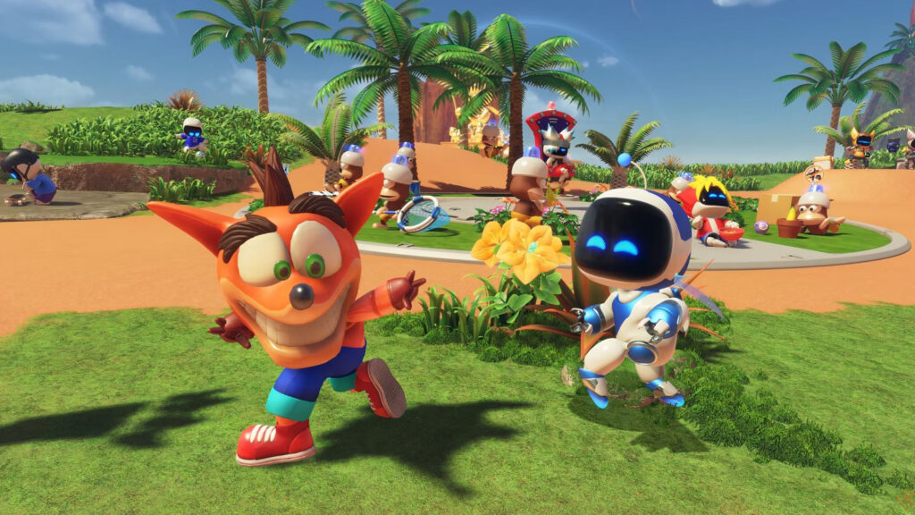 Square Enix не разрешили использовать своих персонажей в Astro Bot, в отличие от Xbox: с сайта pcrentgen.ru