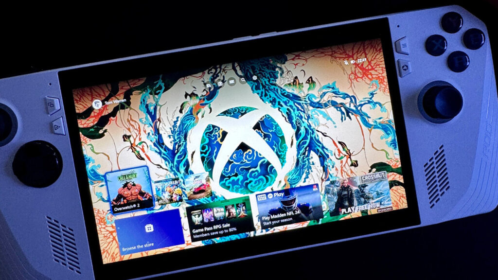 Том Уоррен: Microsoft показывает, что портативные игровые устройства стали частью Xbox: с сайта pcrentgen.ru
